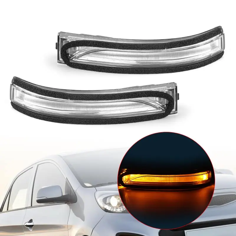 

Rearview LED Side Mirror Light 87614 07003 87624 07003 Turn Signal Blinker Lamp For Hyundai I20 Kia Picanto 2012 2013 2014 2015