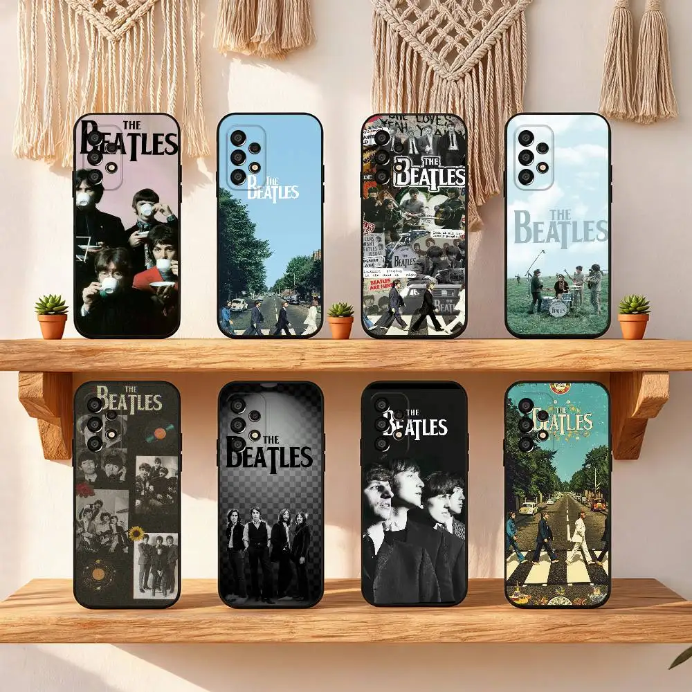 The B-Beatles Band HELP Phone Case For Samsung Galaxy S25 FE S24 S23 S22 S21 S20 S10 S10E Ultra Plus FE Note 20 Ultra Plus