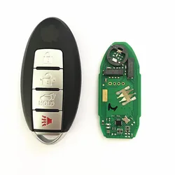 CWTWB1U815 4 button Remote Smart Key suit for Niss-an Sunny Sentra Versa 315Mhz ID46pcf7952A TWB1U815  Keyless