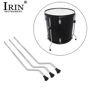 Irin 3 pçs/set piso tom pernas tripé tambor pé baixo kit perna instrumento de percussão acessórios peças ferragem alta qualidade 12 principais vendas pés tambor - №10