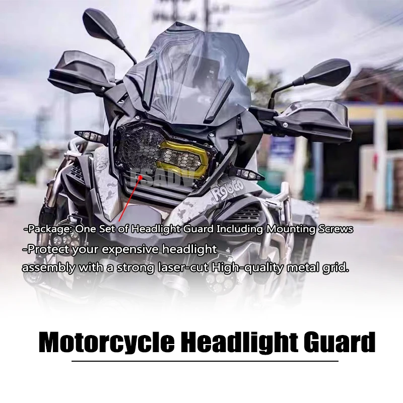 R1200GS R1250GS Headlight Guard Protector Lens Cover Fit For BMW R1200 GS  LC ADV R 1250 GS Adventure 2014-2021 2020 Motorcycle