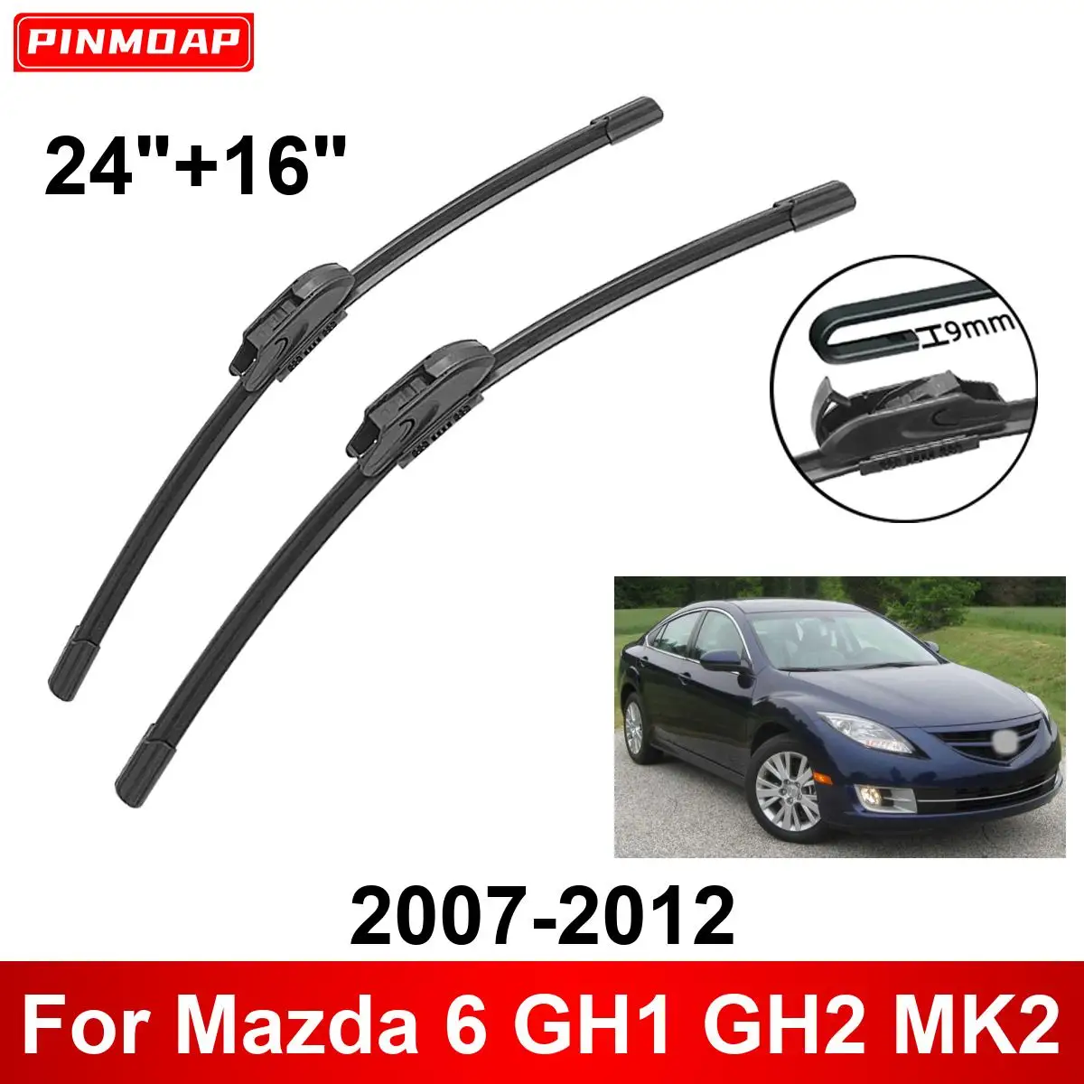 Car Wiper for Mazda 6 GH1 GH2 MK2 2007-2012 24