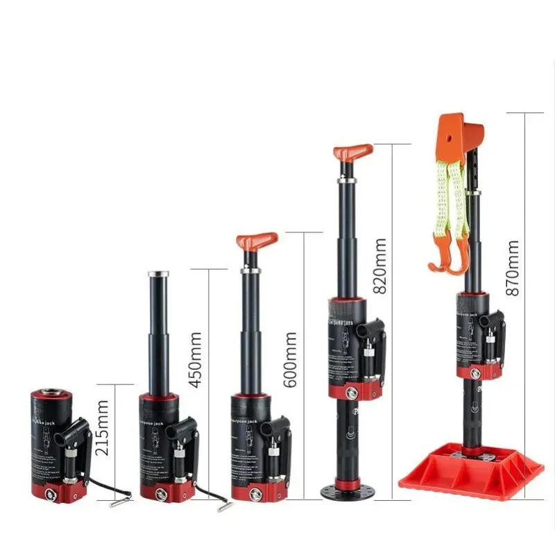 Factory direct sal tons PMP car top aluminum alloy stainls steel lever type off-road vehicle hydraulic jack