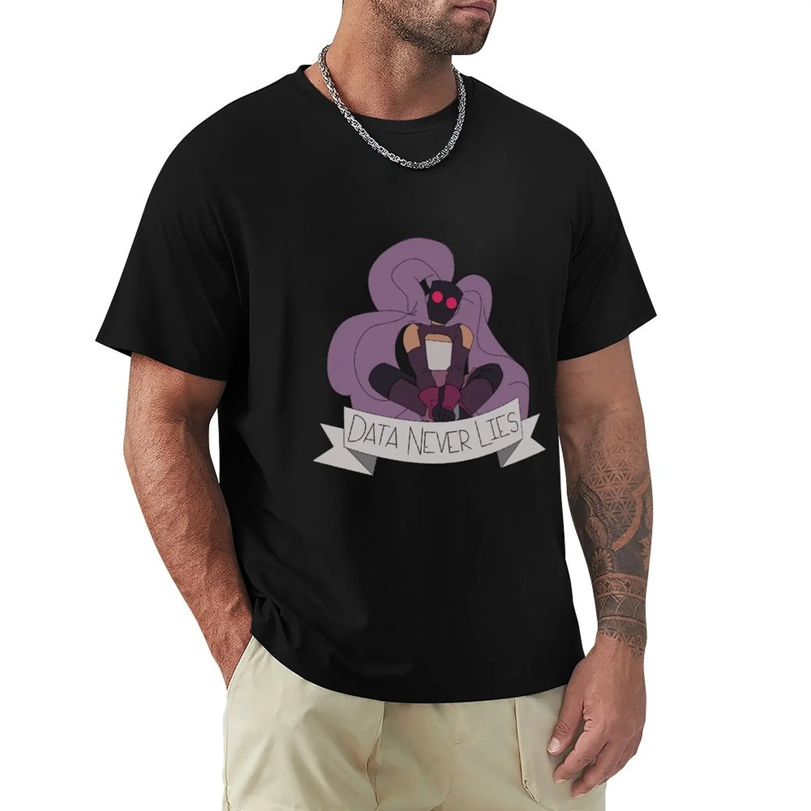 Data Never Lies! - Entrapta T-Shirt Basic Casual Wear Short Sleeve Top
