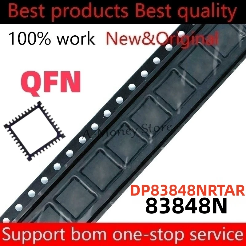 

(5-10pcs)83848N DP83848N DP83848 DP83848NRTAR QFN-40