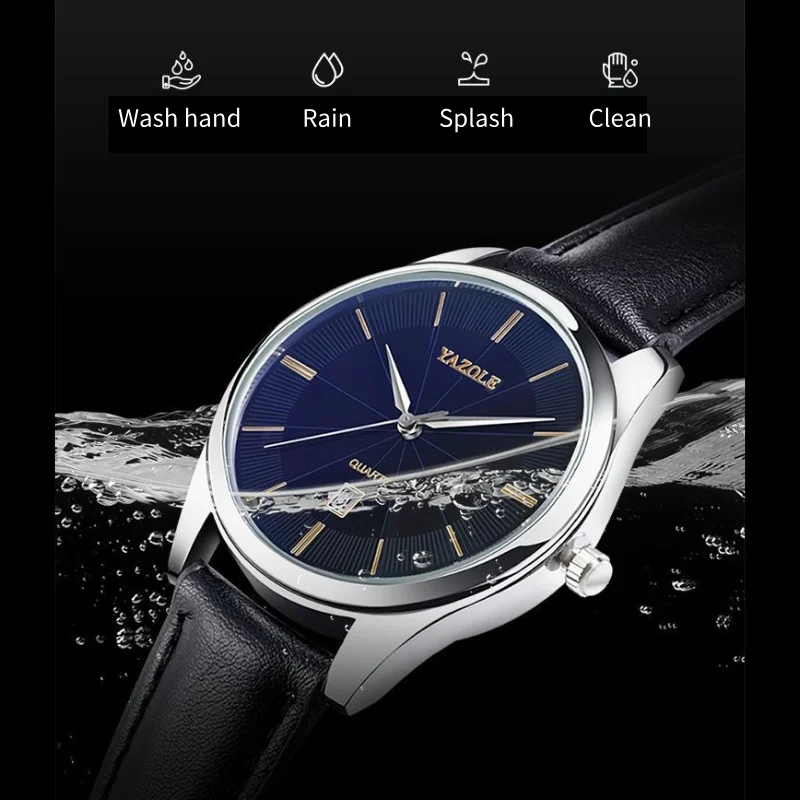 Men's Quartz Watch Basic Collection Series with 41mm Dial and Date Just Calendar Function Microfiber Strap Waterproof 30M