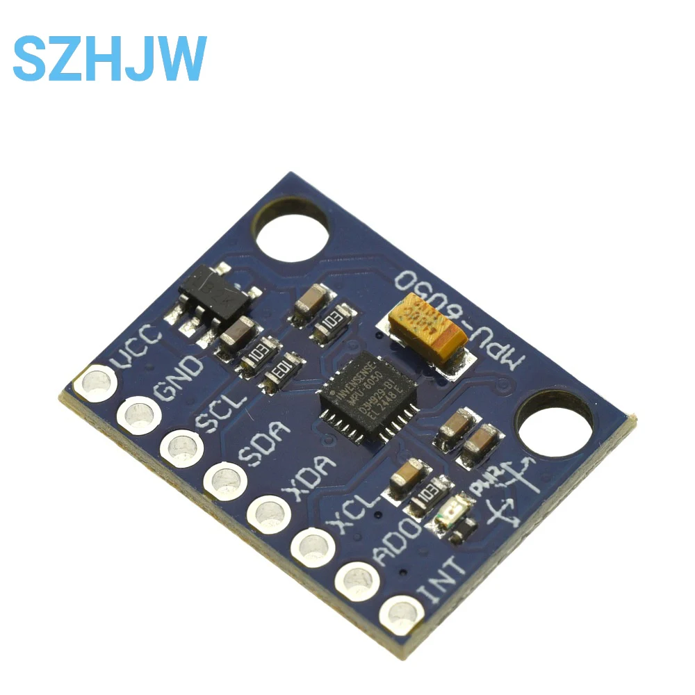 1-10PCS MPU6050 GY-521 6DOF IMU โมดูล w/3-แกนเครื่องวัดความเร่งและไจโรสโคปสำหรับอาร์ดูโน่/ราสเบอร์รี่ปี่