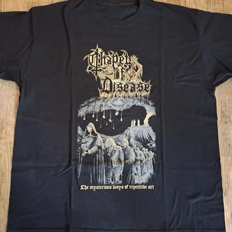 

Хлопковая футболка «Каплица болезни» «Таинственные способы повторяющегося искусства»