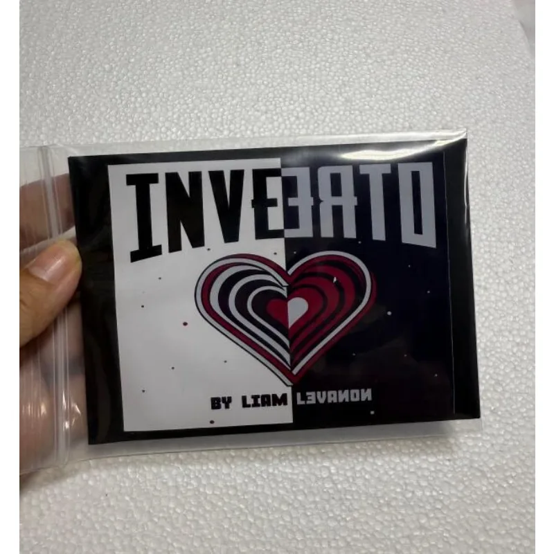 

Inverto (5 шт. трюковые карты) от Liam Levanon, уличные фокусы, иллюзия, веселый визуальный магический эффект, реквизит для магии, фокусник крупным планом