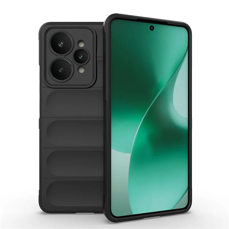 حافظة لهاتف Realme 15 لهاتف Realme 15 حافظة لهاتف Realme 15 ممتص للصدمات شحن لاسلكي من السيليكون حافظة مدرعة خلفية لهاتف Realme 15 5G