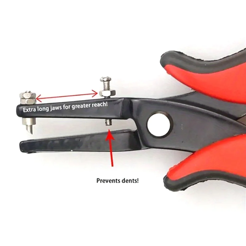 ABGG-Pinze per punzonatura per gioielli 1,5 mm fatte a mano per strumento di perforazione della pelle professionale per la casa fai da te
