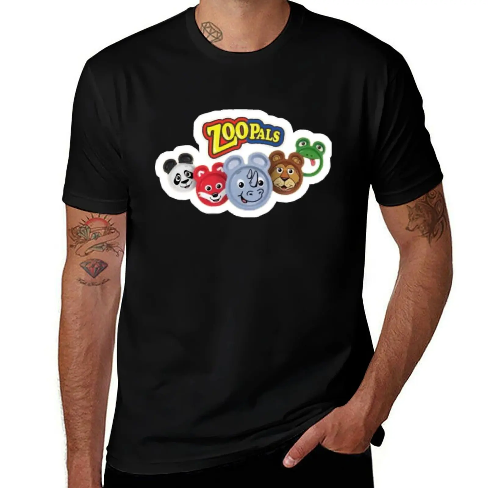 

zoo pals T-Shirt funny t shirts dark humor man t shirt cotton high quality