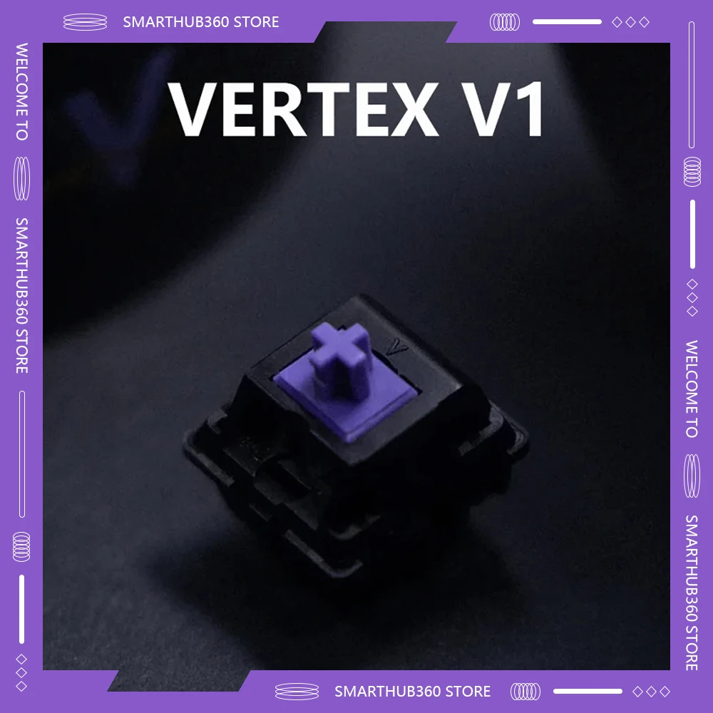 VERTEX V1 Linear Switches Factory-Lubed Version（With Jars）Jwick PC Custom Gift Mechanical Keyboard DIY Factory Lubed Version