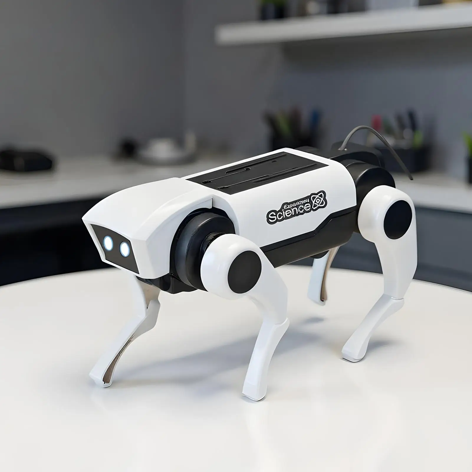 AI Dog Solar Interactive Educational Kit Robot Dog Toys For Adults Kids Boys Girls Birthday Holiday Parties