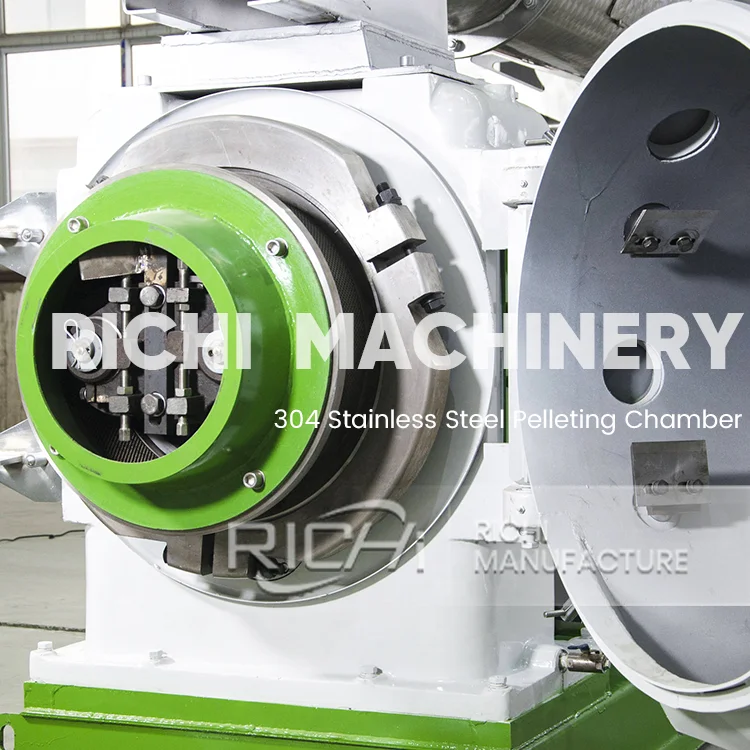 ATV&UTVRICHI 6 Ton Hour Feed Pelletizing Machine - CE/ ISO9001/ATEX Cattle Feed Pellet Press Machine
