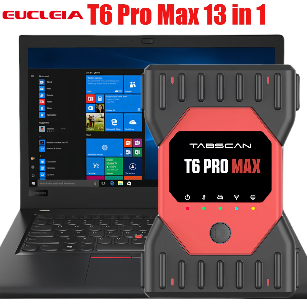 T6PRO MAX 13in1 Support CANFD DolP wifi Remote Mapping  for Mercedes-Benz BMW Volkswagen Audi Land Rover Porsche Ford Mazda GM,