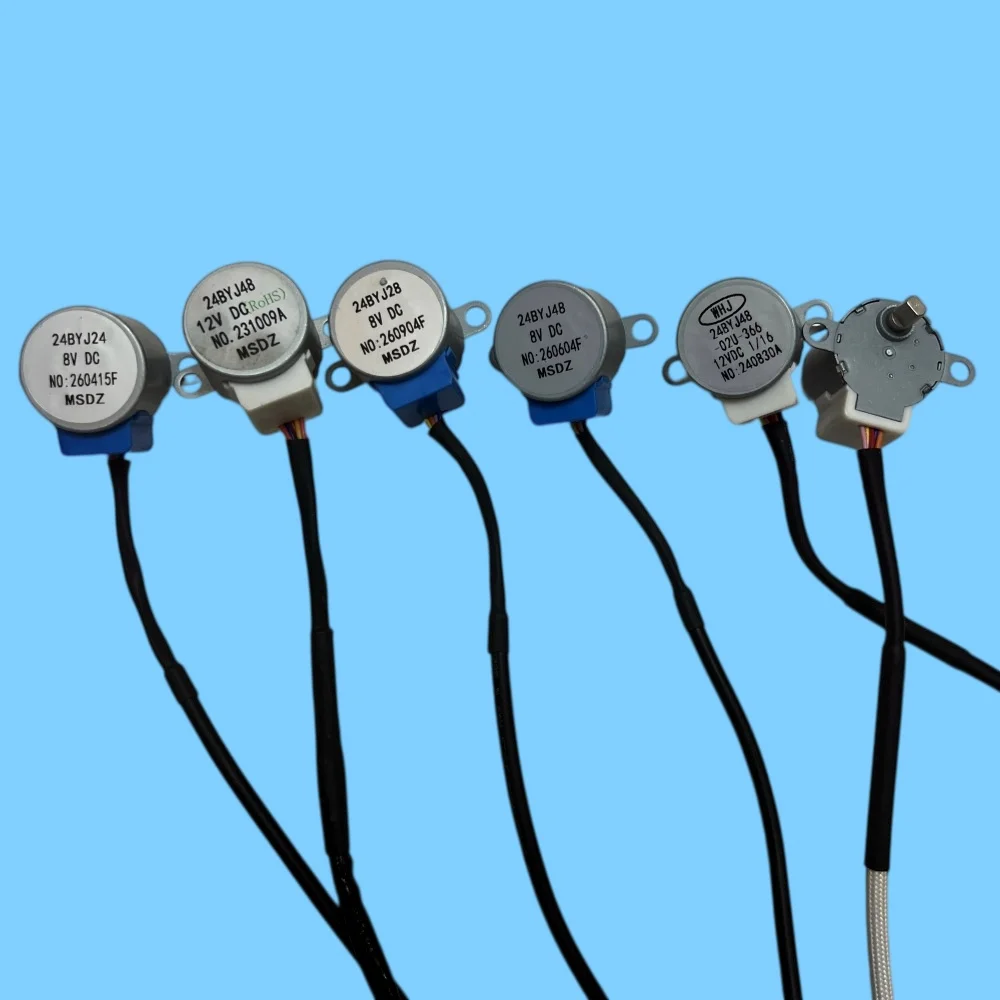 24BYJ24 24BYJ28 24BYJ48 8V 12V DC FOR KIPOR IG1000 IG2000 Yamaha MZ80 148F 144F DUCAR 24V GENERATOR STEPPER MOTOR OF CARBURETOR