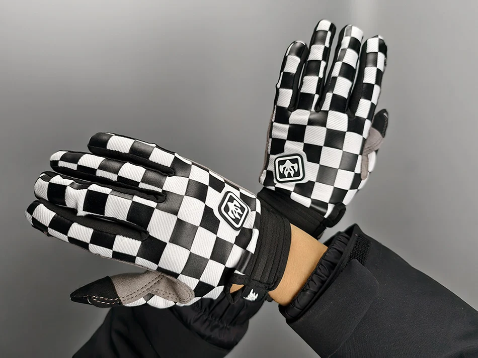 FASTGOOSE Retro Fahrer Motocross Racing Handschuhe Moto BMX ATV MTB Off Road Motorrad Mountainbike Handschuhe Radfahren Competitio Handschuh – Detail 2