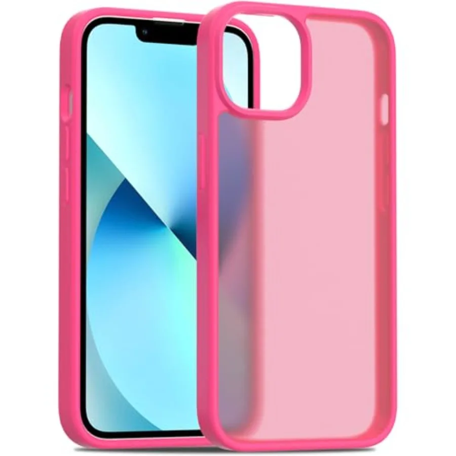 

Phone Case Compatible with and, Case Protective Bumper Matte Hard Back Cover for 6.1 Inch