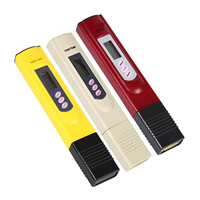 Digital LCD Water Quality Testing Pen Purity Filter  Meter Tester 0‑9999 PPM Temp Portable  Meter Tester Water Meter Pen
