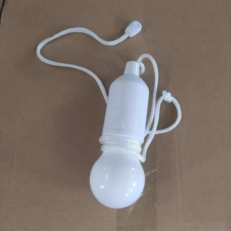 Lámpara de araña de luz LED blanca, Bombilla colgante portátil para exteriores, Camping, jardín, luz nocturna