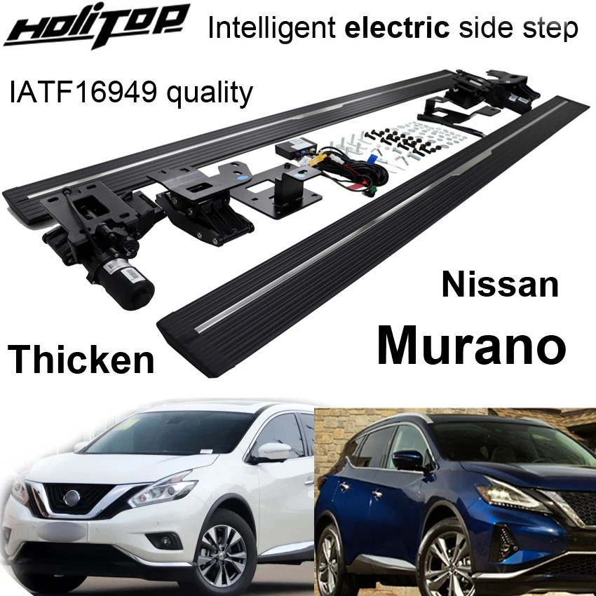 

electric side step nerf bar runnin board for Nissan Murano,Intelligent anti pinch,electric scalable,load 300kg,ISO9001 quality