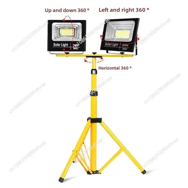 for Portable movable stall night market light bracket flood light tripod