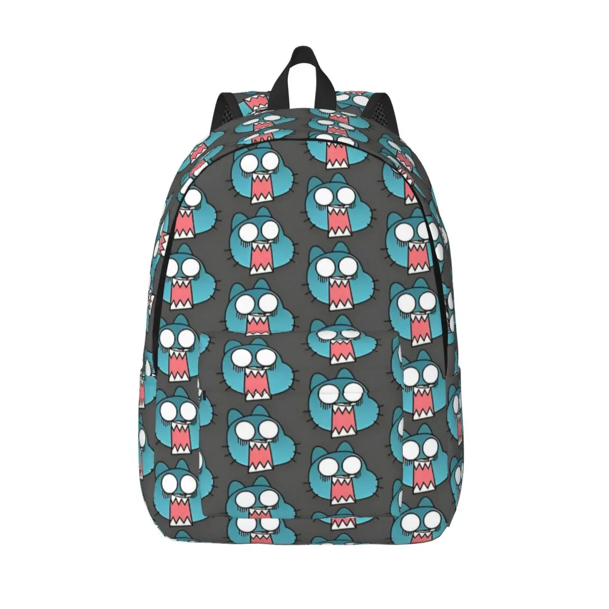 Gum Ball for Teens Student School Bookbag Cute Cartoon Comedy The Amazing World Daypack Elementary High College with Pocket