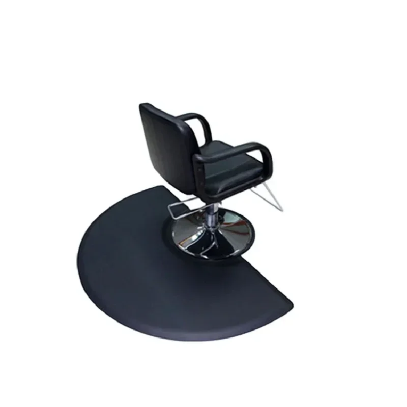 Custom Floor Salons Barber Mat Chair Hair Beauty hairdressings Rubbers Floor Anti fatiuges Round Mat