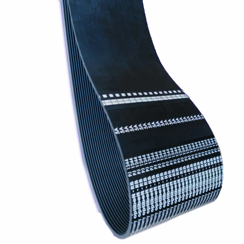 Poly V ribbed drive belt multi-ribbed belts PJ1105 435J 8ribs 5ribs PJ1092 430J PJ1168 8 rib 6 rib serpentine belt