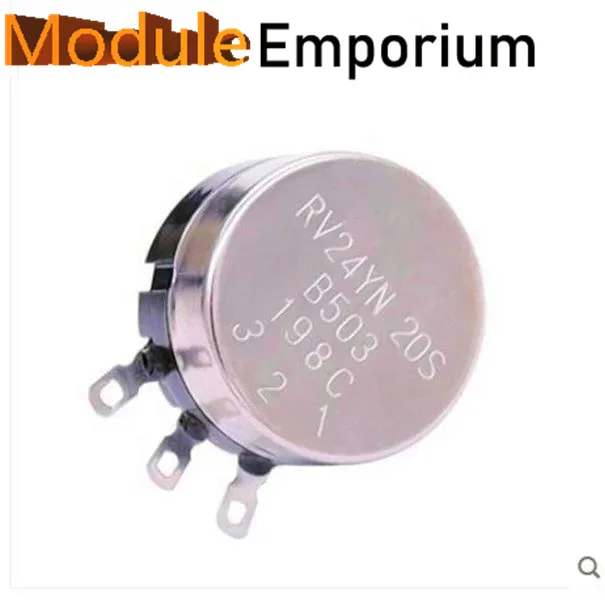 1 компл. RV24YN20S B103 10K Ом Потенциометр углеродной пленки с ручкой циферблата