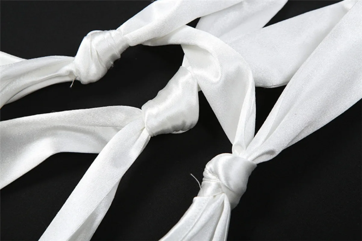 المرأة أنيقة مثير الساتان بروتيل حورية البحر ماكسي فستان الحفلات الخامس الرقبة السباغيتي الأشرطة عارية الذراعين سليم عيد ميلاد رداء طويل ثوب مسائي #6