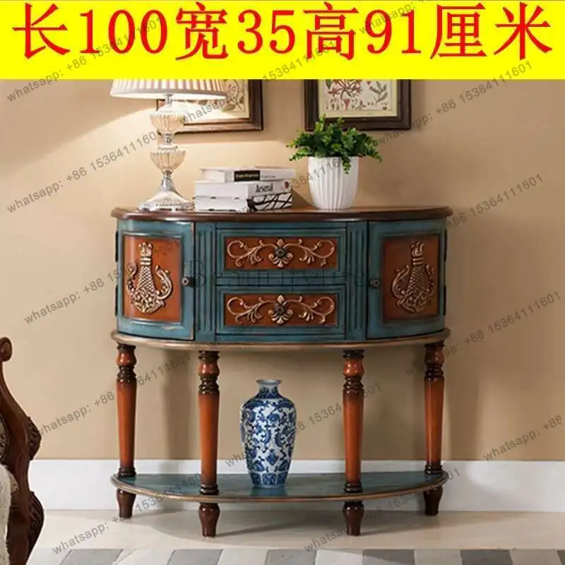 PG Luxury Classic Console Table Vintage Premium Trendy Beauty Console Table Elegant Living Room Tisch Entrance Hall Furniture