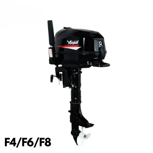 Popular Electric Start 4 Stroke Front Operation Outboard Engine 6HP Marine Outboard Motor