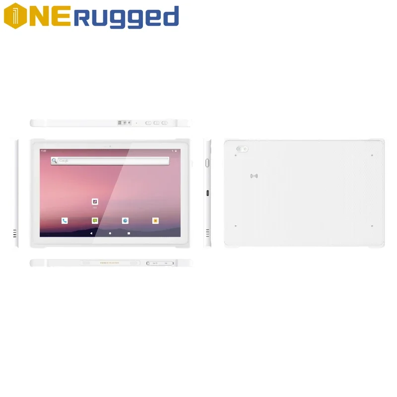 ODM/OEM Medical Rugged Tablet PC 10 Inch Android 14 Thin and Light Touch Screen with 5G/Stylus/NFC/IP65/Barcode Scanner