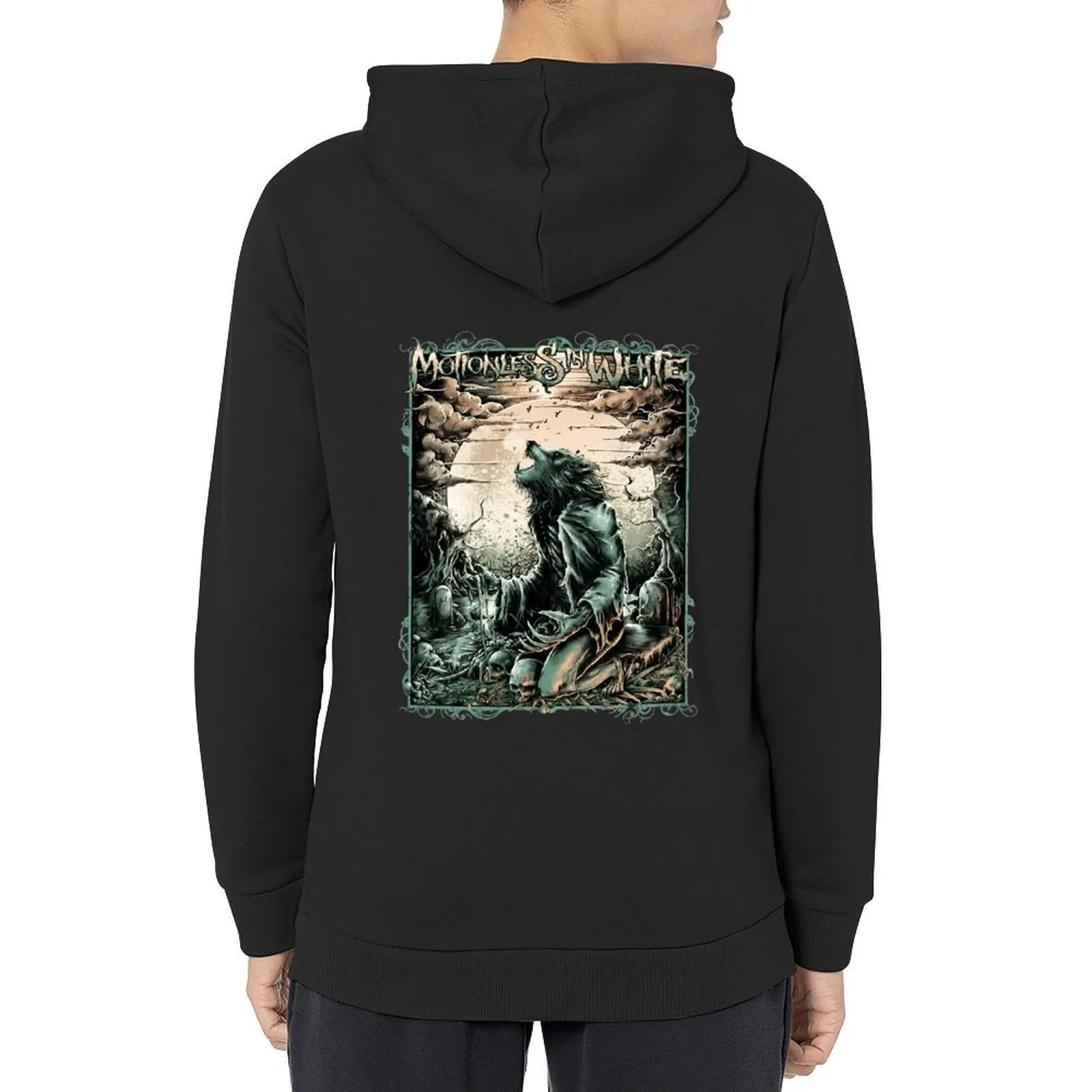 

Motionless in white Hoodie men wear japanese style anime clothes mens clothing autumn hoodie
