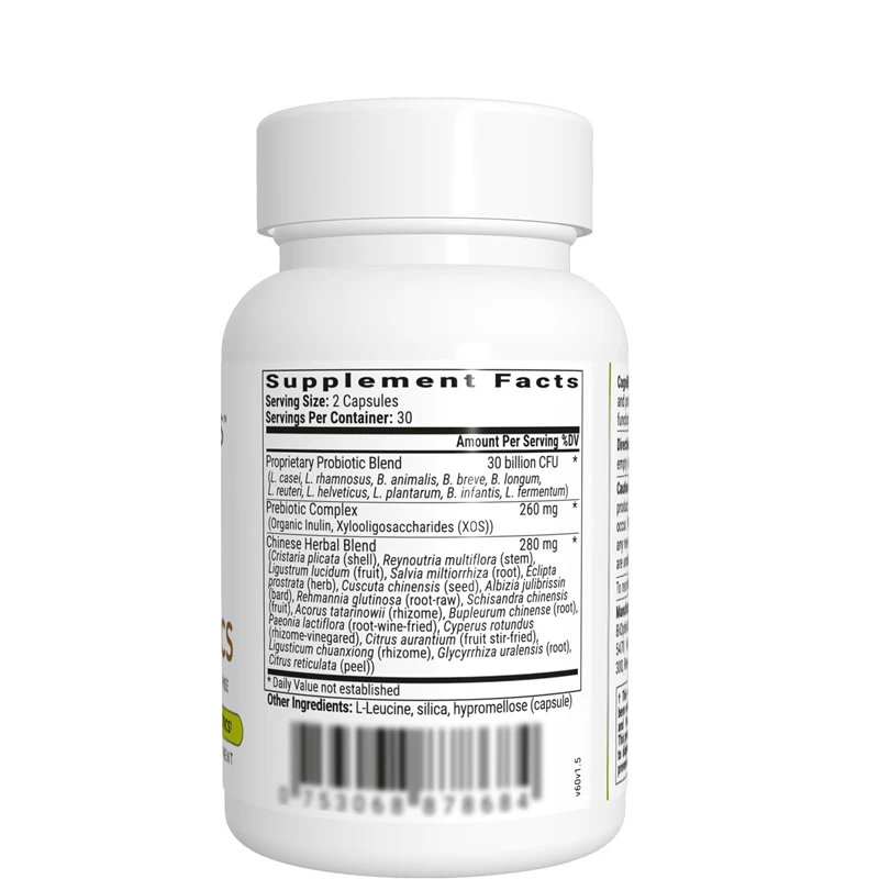 Cognibiotics probiotic brain supplement - helps support emotions, better attention, memory, and mental clarity -60 capsules