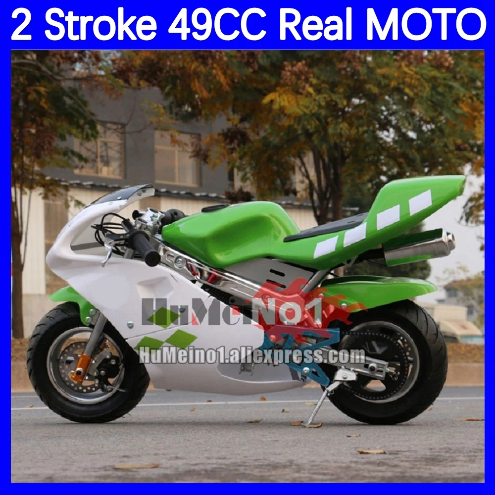 

2-тактный мини-мотоцикл, маленькая багги, 49CC, 50CC, карманный велосипед, супербайк, мотобайк, бензиновый внедорожник для взрослых и детей, автоцикл