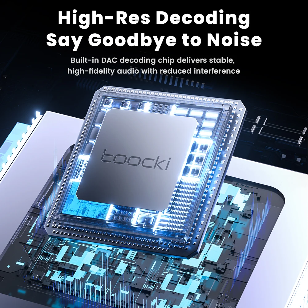 Toocki iP/USB نوع C إلى 3.5 مللي متر جاك HiFi الصوت دونغل مهائي كابلات ذكر إلى أنثى سماعة AUX محول ل Xiaomi POCO آيفون