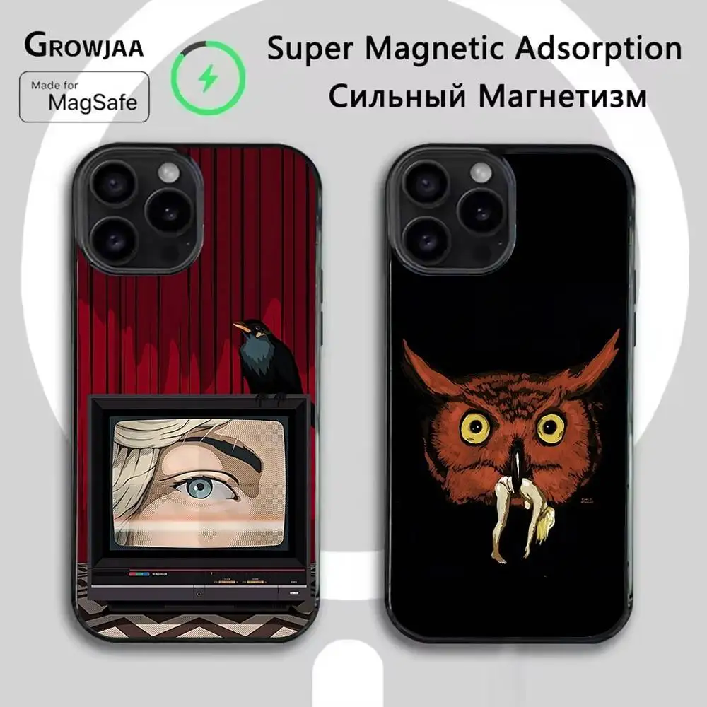 

Twin Peaks Fire Walk with Me Phone Case For iPhone 16e,16,15,14,13,12,11,Plus,Pro,Max,Mini Magsafe Magnetic Wireless Charging