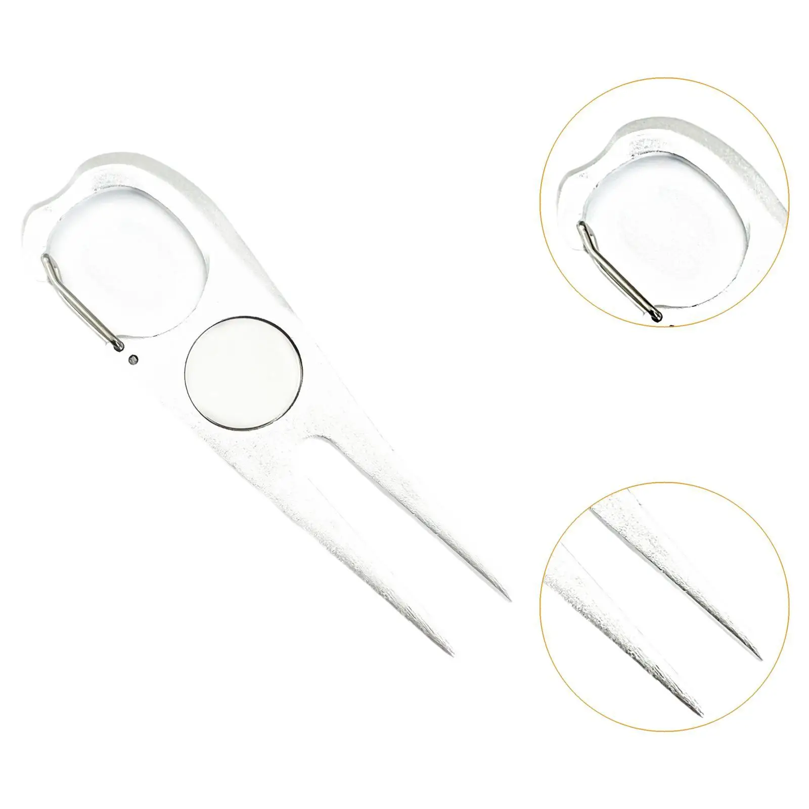 أداة جولف ديفوت وضع محاذاة قسط قوي لوازم الغولف المعدات المحمولة إصلاح الملعب شوكة جولف وضع شوكة خضراء #5