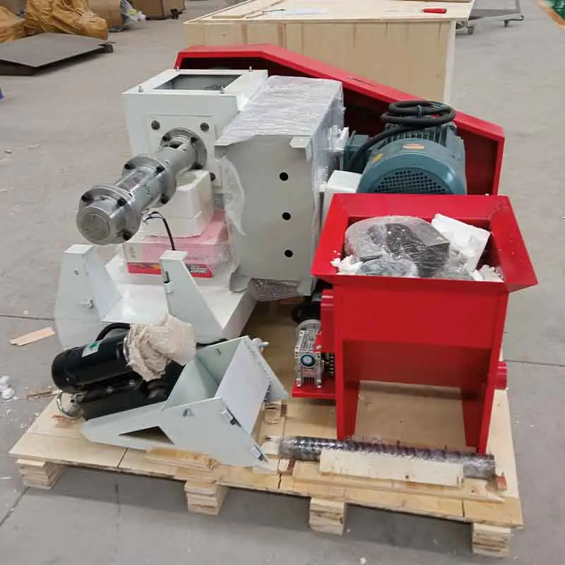 آلة بثق أعلاف الأسماك الكاملة - خط إنتاج لصنع كريات طعام الأسماك العائمة والغرق