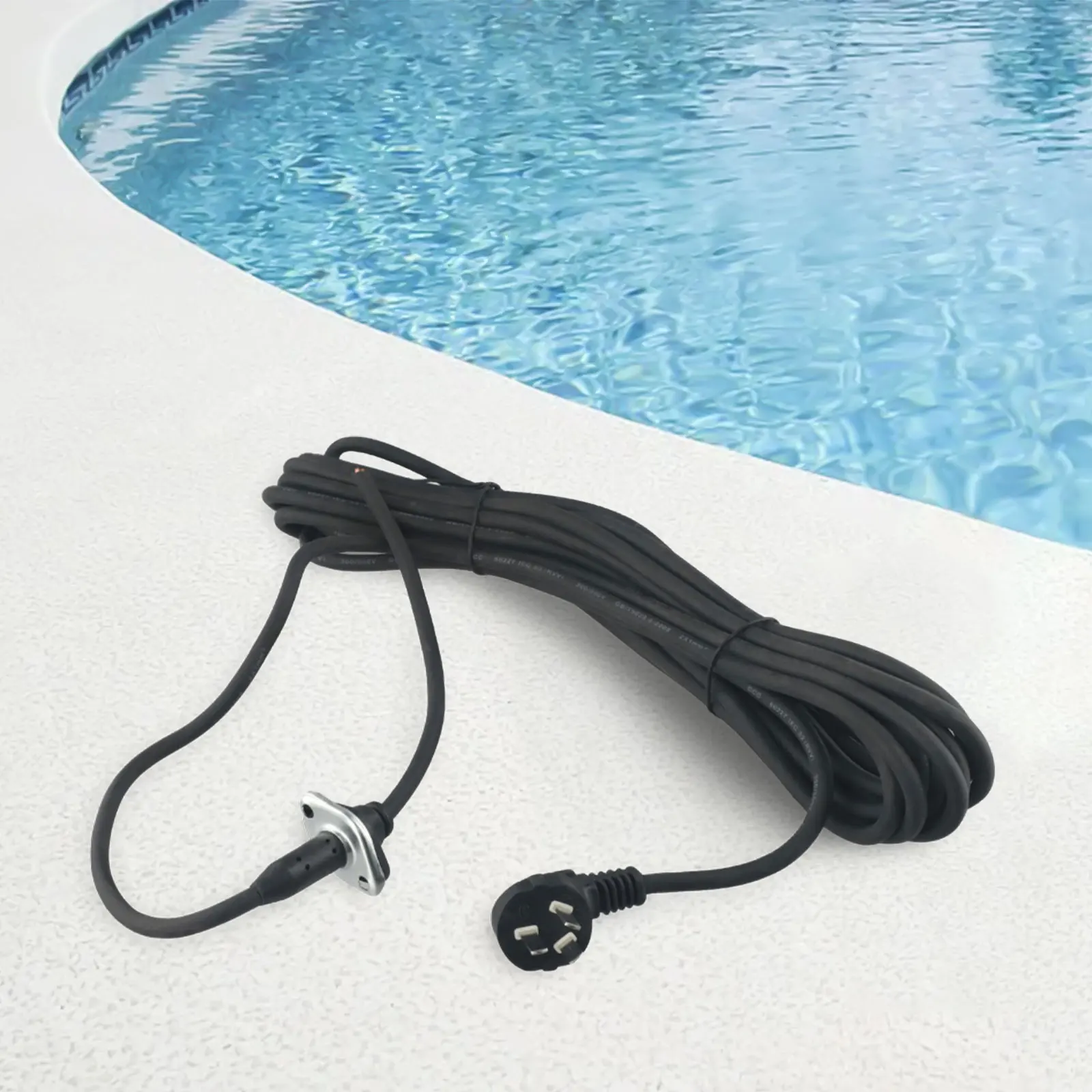 8.8m Cable Supply Line For Dirty Water Pump Faecal Pump Submersible Pump Oval Plate Cable Supply Line Pump Accessories