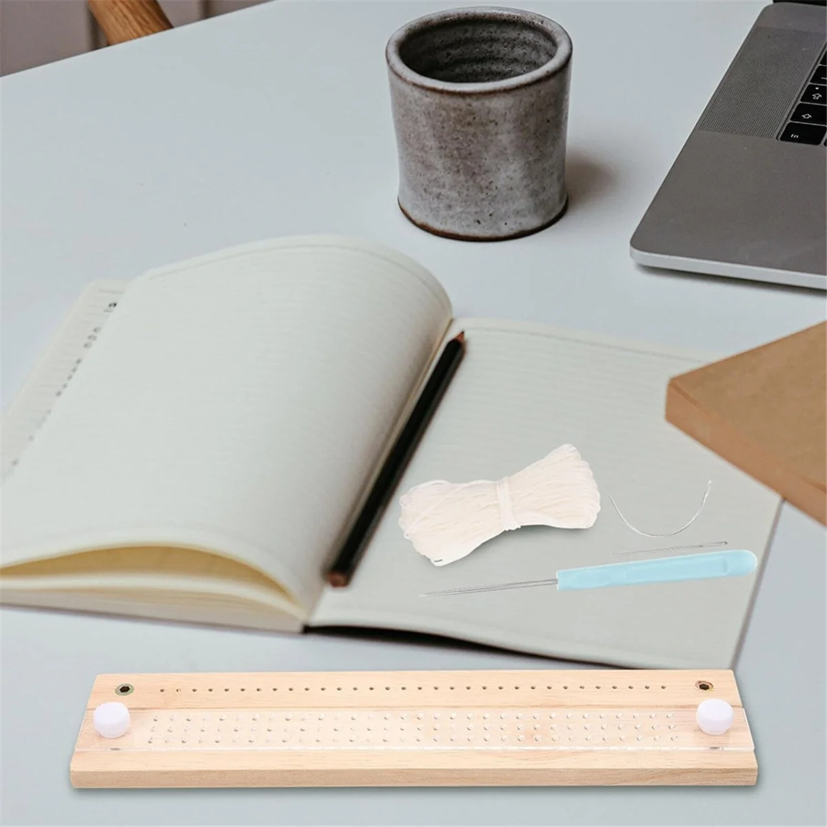 A96Q-أدوات اللكم المميزة مجموع - مراجعة Bookbinding Supply Kit وسعره