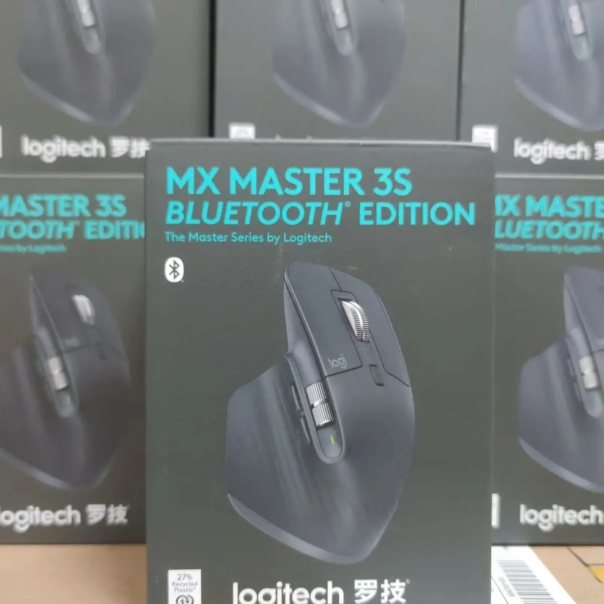 Logitech MX Master 3S Wireless Bluetooth Mouse Business Office Softtone Mouse Ergonomic Business Office Mouse