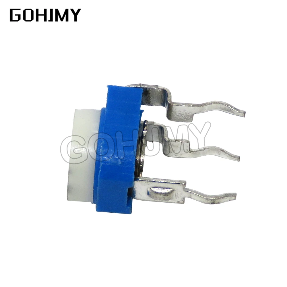 500PCS RM065 100 200 500 1K 2K 5K 10K 20K 50K 100K 200K 500K 1M ohm Trimpot Trimmer Potentiometer variable resistor RM-065