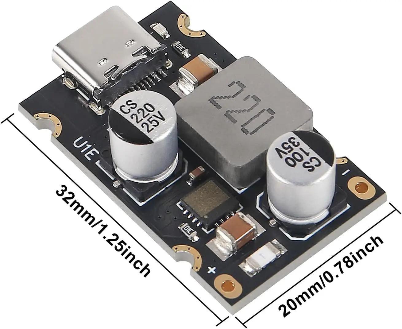 PD65W Fast Charging Module Type-C USB Interface Supports PD3.1 QC3.0 SCP PPS Fast Charger 5V 9V 12V 20V