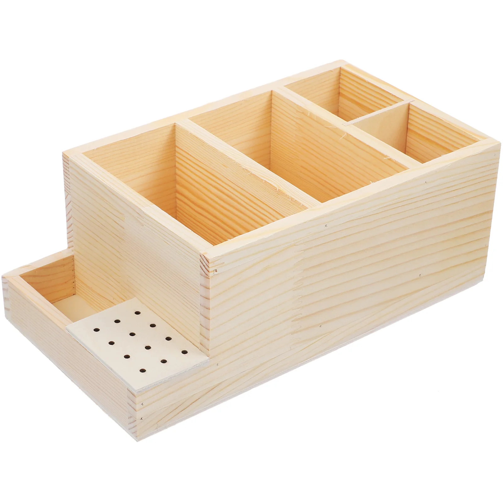 

Nail Art Storage Box Wood Organizer Drill Bit Case Manicure Tool Holder Stand Desktop Tidy Gift for Nail Salon DIY Projects