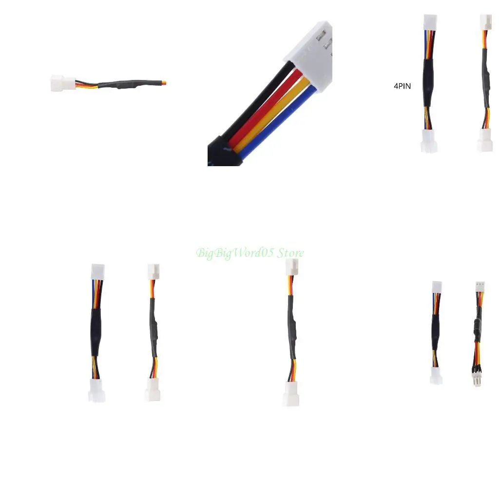 

24TE 27 Ом ПК для корпуса вентилятора, снижение скорости вращения, бесшумный разъем, резисторный кабель, тихий мо