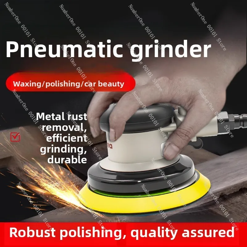 Industrial Pneumatic Grinder | Metal Wood Surface Polishing and Rust Removal Tools | Automotive Waxing and Polishing Machine